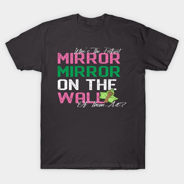 Mirror Mirror On The Wall T-Shirt by Pretty Phoxie LLC